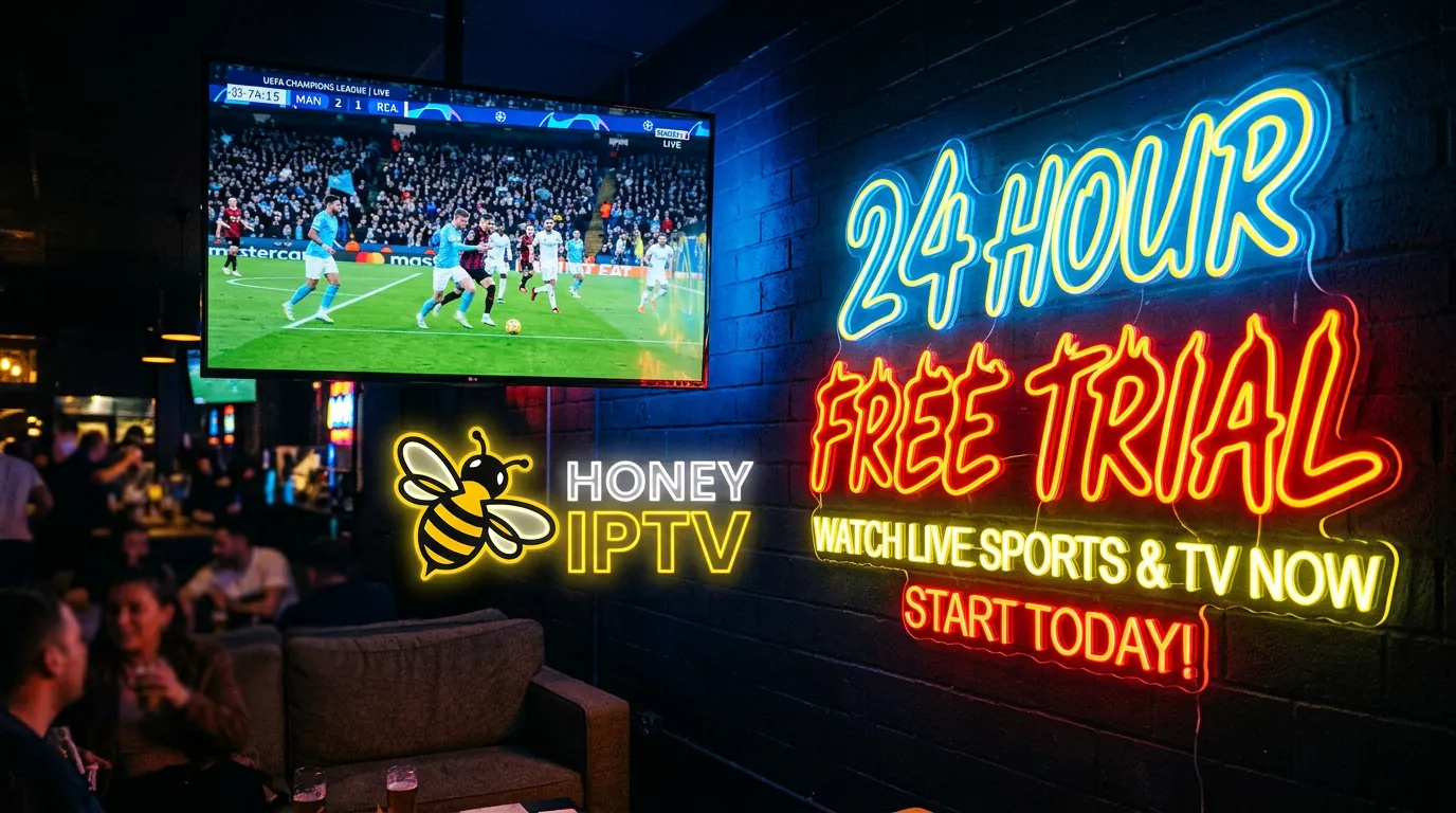 Honey Bee IPTV Free Trial - Stream Live Sports and Movies in 4K