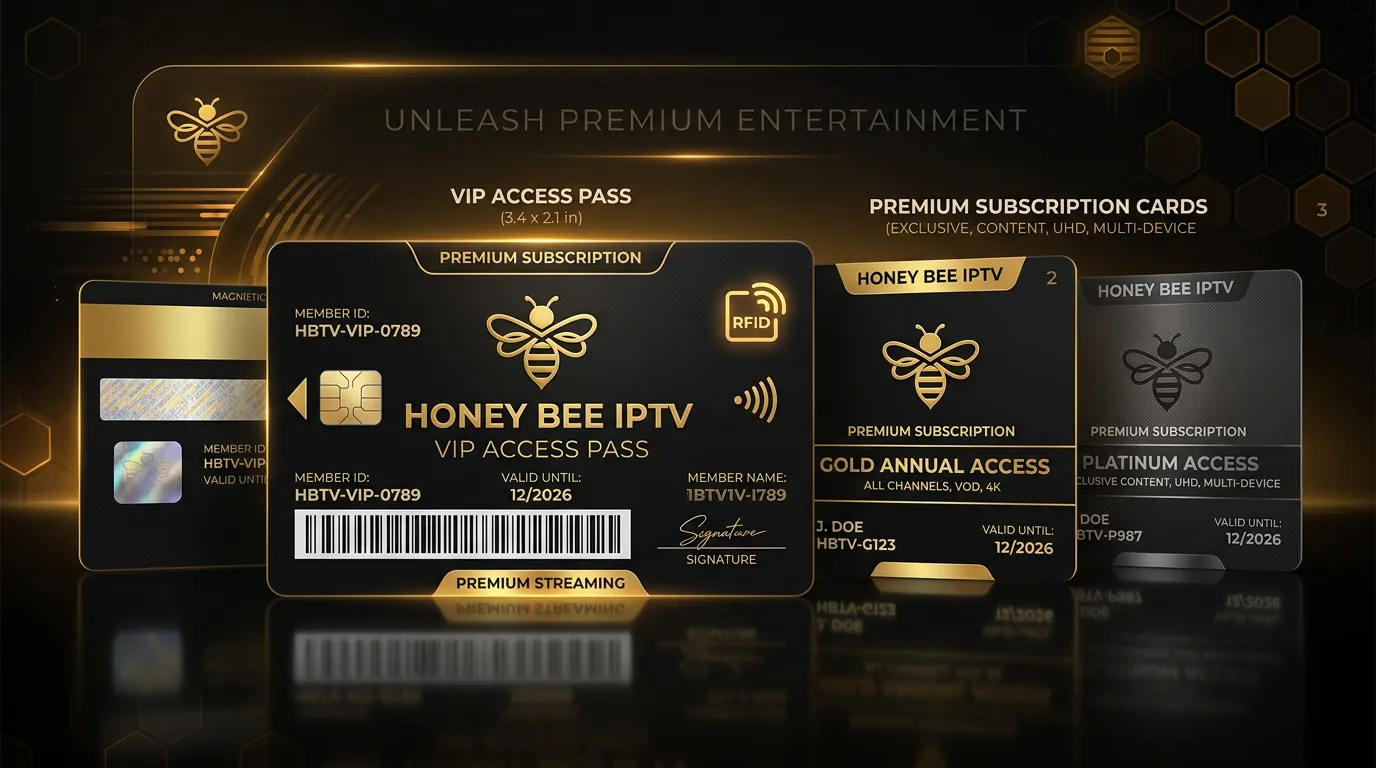 Premium fast fiber optic IPTV streaming networks